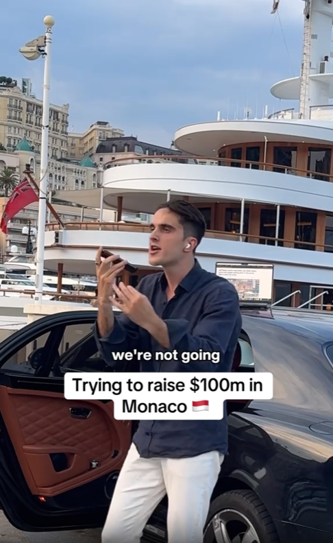 @ mytechceo ·  Bro went after Jeff Bezos 😂 #tech #luxury #monaco